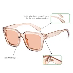 Peter Jones Eyewear Unisex Oversized Sunglasses with Polarised Lens 3803TBW image 2