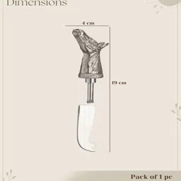 trovea's Equi Edge Cheese Knife(Silver) image 3