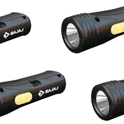 bajaj Raftaar Mini 1 Watts Led Black Rechargeable Torch-04 Torch-picture-13