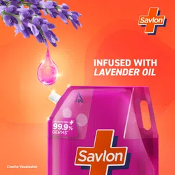 savlon Soft Protect Handwash with Lavender Oil, Skin Friendly pH, Hand Wash Refill Hand Wash image 3