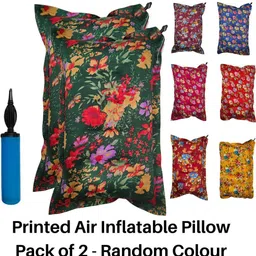 Air Travel Pillow Pack of 2 Floral-image-0
