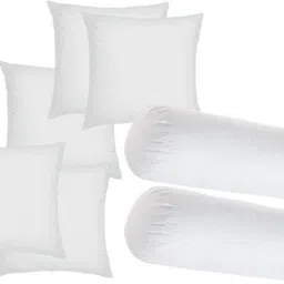 gtx Microfibre Bolster Pack of 7 Solid Diwan Set Of 5 Premium Cushions and 2-picture-28