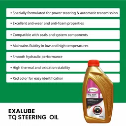 exa lube Powerful Performance Pack Of 500ml TQ-AFT Automatic Heavy-Duty Steering Transmission Oil image 3