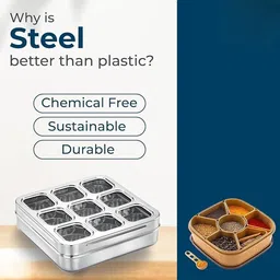visaxmi Spice Set Stainless Steel image 4