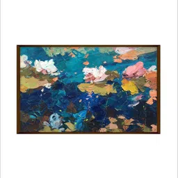 artsense Roman Yuk Multicolor Canvas Framed Art Print image 2
