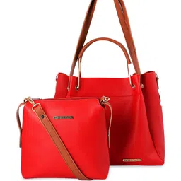 Bagsy Malone Set Of 2 Textured Structured Handheld Bags image 2