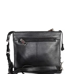 Sassora Textured Leather Structured Sling Bag image 2