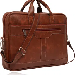 rutendo Tan Laptop Messenger Bag 32 Ltr For Uses Men & Women Waterproof Messenger Bag-picture-10
