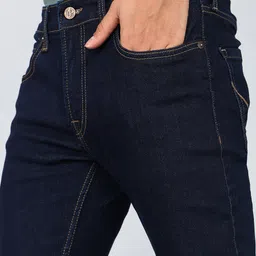 pepe jeans Men Slim Mid Rise Blue Jeans image 5