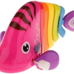 the red baby Cute Colorful Fish Toys for Kids/Operated Crawling/Jumping/Windup Toy-picture-18