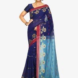 Crochetin Woven Design  Saree-image-54