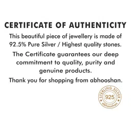 Abhooshan 92.5 Sterling Silver Silver-Plated Cubic Zirconia Stud Nosepin image 4