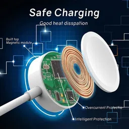 Cokoeye Premium MagSafe Wireles Charger 15W Fast Magntic Charging Pad iPhone 12/13/14/15 Charging Pad image 4