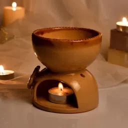 TAYHAA Beige Elegant Floral Shape Aroma Oil Diffuser-picture-12