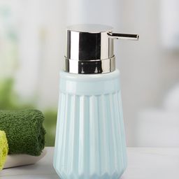 Kookee Blue Striped Ceramic Soap Dispenser-picture-44