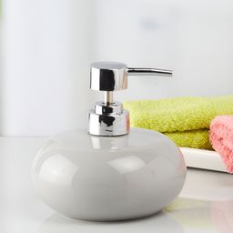 Kookee Grey Solid Ceramic Soap Dispenser-picture-30
