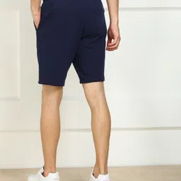 puma Solid Men Blue Regular Shorts image 4