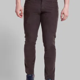 Parx Men Green Tapered Fit Trousers-image-43