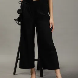 SHOWOFF Women Relaxed Straight Fit Trousers-picture-26