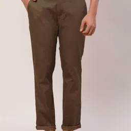 Raymond Men Self Design Slim-Fit Trouser-picture-24