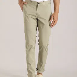 Indian Terrain Men Brooklyn Slim Fit Chinos Trousers-picture-24