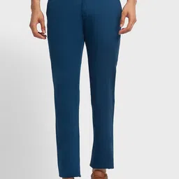 ColorPlus Men Blue Trousers-image-80