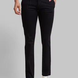 Parx Men Slim Fit Mid-Rise Trousers-image-92