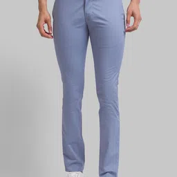 Parx Men Slim Fit Mid-Rise Trousers-picture-17