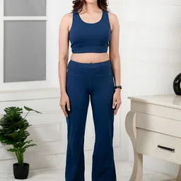 Mlada Women Original Flared Low-Rise Lint Free Bootcut Trousers-picture-20