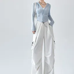 LULU & SKY Women Straight Fit High-Rise Trousers-picture-40