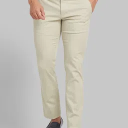 Parx Men Tapered Fit Cotton Low-Rise Trousers-picture-14