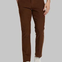 Parx Men Tapered Fit Low-Rise Trousers-picture-13