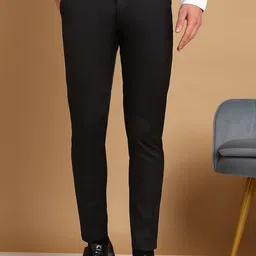 FUBAR Men Mid-Rise Easy Wash Formal Trousers-picture-32