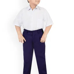 BAESD Boys Mid-Rise Pleated Formal Trousers-picture-11