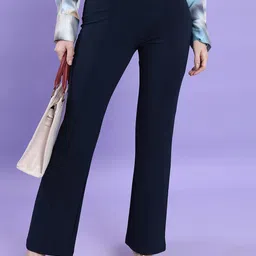 CHIC BY TOKYO TALKIES Women High-Rise Pleated Trousers-picture-23