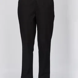 SPARSA Women Mid-Rise Easy Wash Pure Cotton Pleated Trousers-picture-42