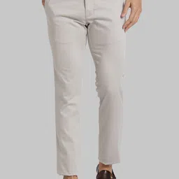 Parx Men Tapered Fit Mid-Rise Trousers-picture-30