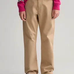 GANT Boys Organic Cotton Trousers image 1