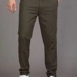 Reslag Men Mid-Rise Casual Linen Trousers-picture-18