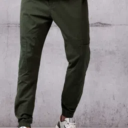 Beyoung Men Original Mid-Rise Cotton Cargos Trouser-picture-47