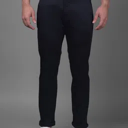 Crimsoune Club Men Original Fit Mid-Rise Cotton Trousers-image-0