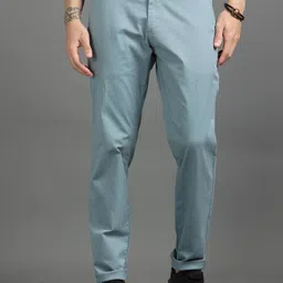 Dogi Verg Men Tailored Slim Fit Cotton Chinos Trousers-image-14