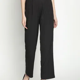 DRAAX Fashions Women Mid Rise Regular Trousers-image-94