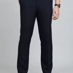 METAL Men Slim Fit Formal Trousers-picture-38