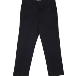 Allen Solly Junior Boys Mid-Rise Cotton Slim Fit Trousers-picture-16