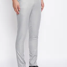 VEI SASTRE Men Smart Slim Fit Trousers image 1