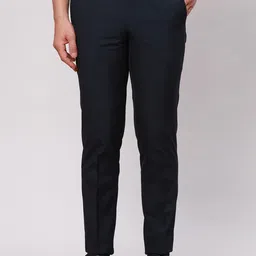 Park Avenue Men Mid-Rise Slim Fit Formal Trousers-picture-38