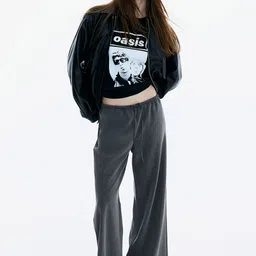H&M Twill Drawstring Trousers-picture-37