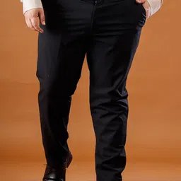 Muffynn Men Relaxed Straight Leg Straight Fit Trousers-picture-12