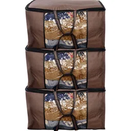 Stylista Brown 3 Pieces Water Resistant Multi-Utility Organisers-picture-17